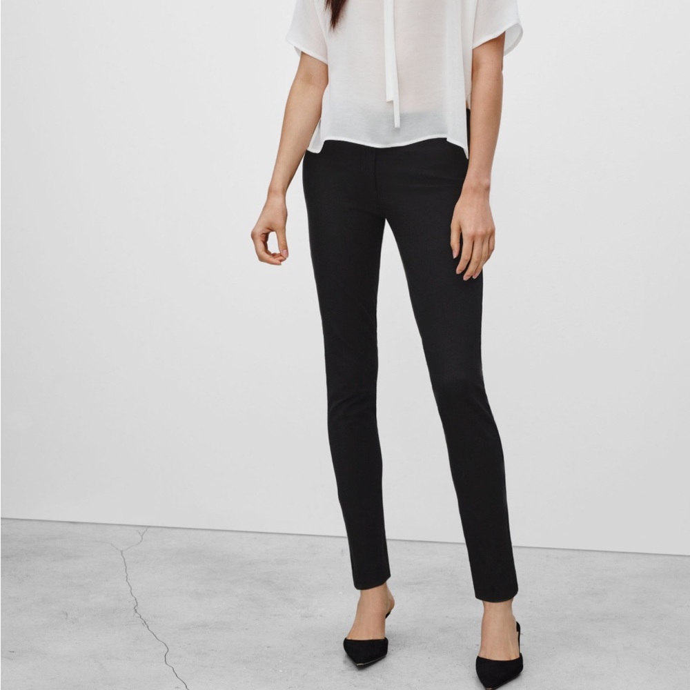 Babaton Tommy Fitted Slim Leg Full Length Navy Size 4